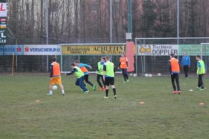 Training vor Meisterschaft