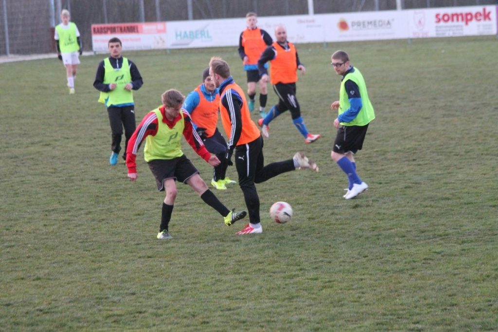 Training vor Meisterschaft