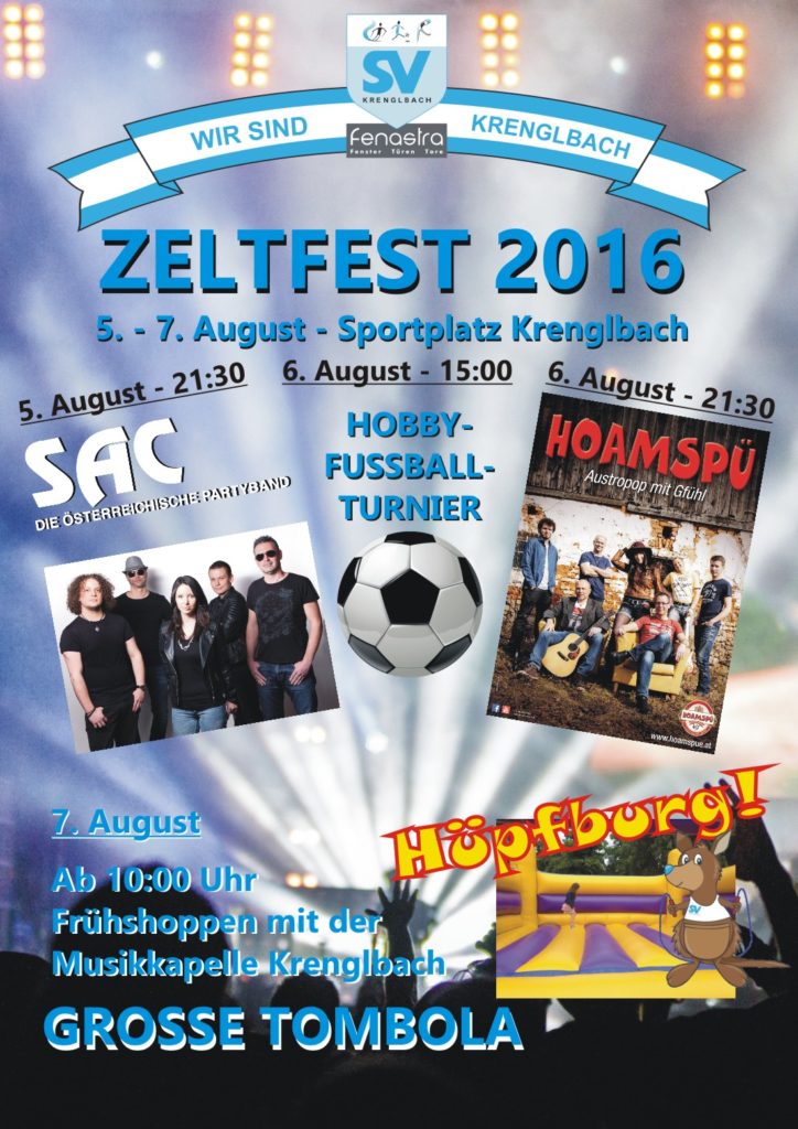 Zeltfest des SVK 2016